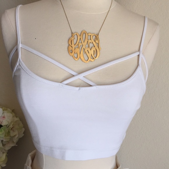 White crop top - Picture 2 of 4