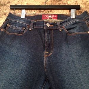 Lucky Brand Sofia Straight Cut Jeans. 10/30 Long.