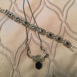 Vintage bracelet and necklace set