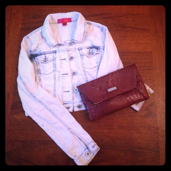 Tinseltown Jackets & Blazers - Tinseltown denim couture sz s denim crop jacket