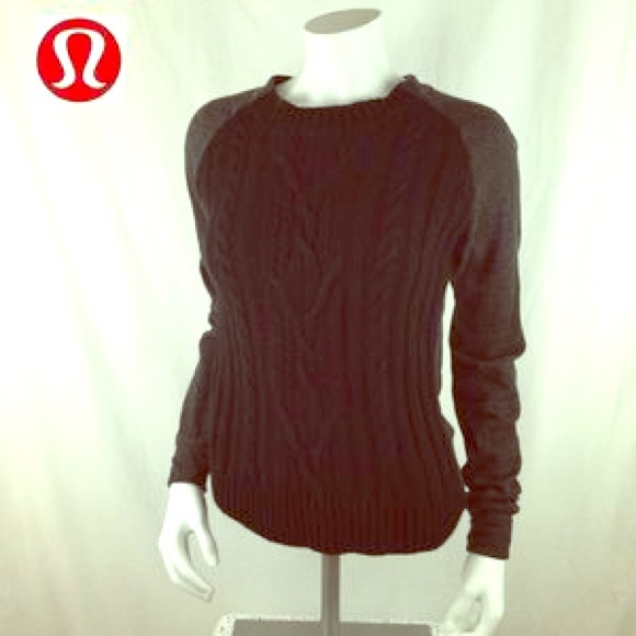 Lululemon Cable Knit Sweater