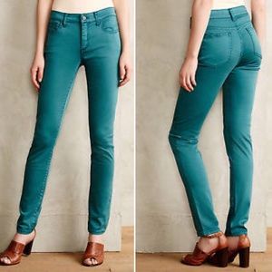 ANTHROPOLOGIE Pilcro Stet Sateen Ankle Jeans