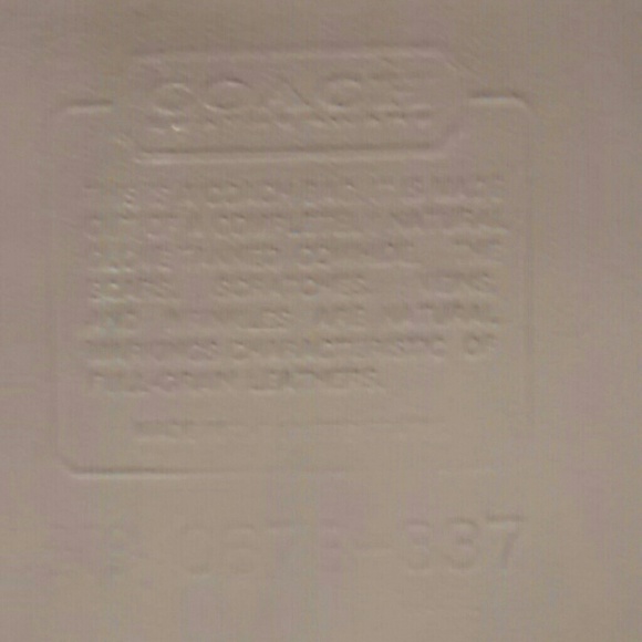 Coach pocketbook - Picture 2 of 4