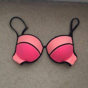 VS Pink Colorblock Bikini