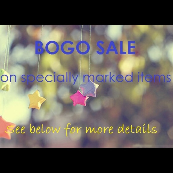 BOGO 50% off on specially marked items