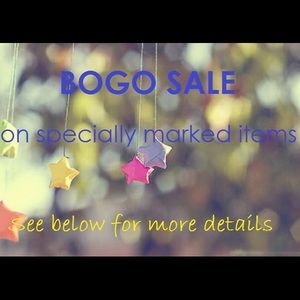 BOGO 50% off on specially marked items