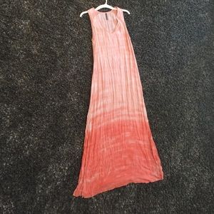 Ombré maxi dress