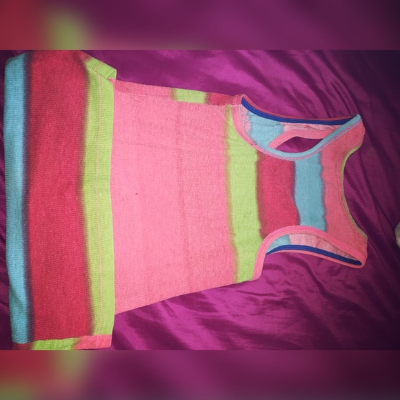Multi Color Tank Top 10/10 Condition - Picture 1 of 2