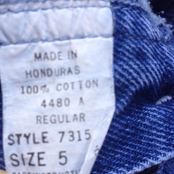 C) Boys Blue Denim Jeans Size 5 Regular Classic Fit Zip Fly Pockets - Picture 3 of 5