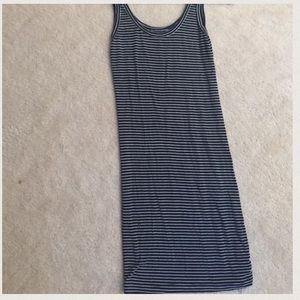 Tight brandy dress! Above knees!