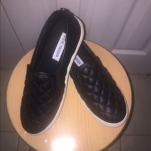 Steve Madden Quilted Slip On Sneakers