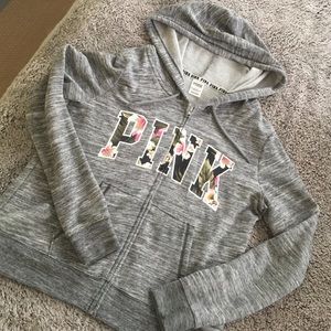 VS PINK zip up hoodie.