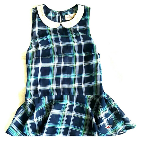 Classy chiffon Hollister blouse!