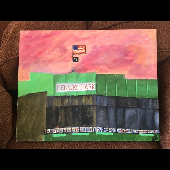 Fenway inspired painting