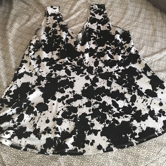 Peplum top plus size NWOT