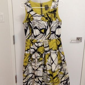 Taylor Dresses fit & flare print dress