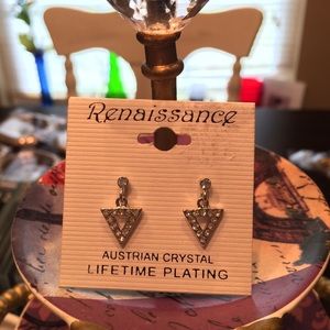 Austrian Crystal earrings - ONE PAIR LEFT