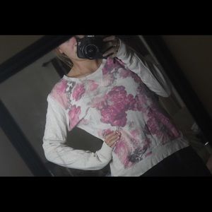 Flowery Aeropostale sweater top