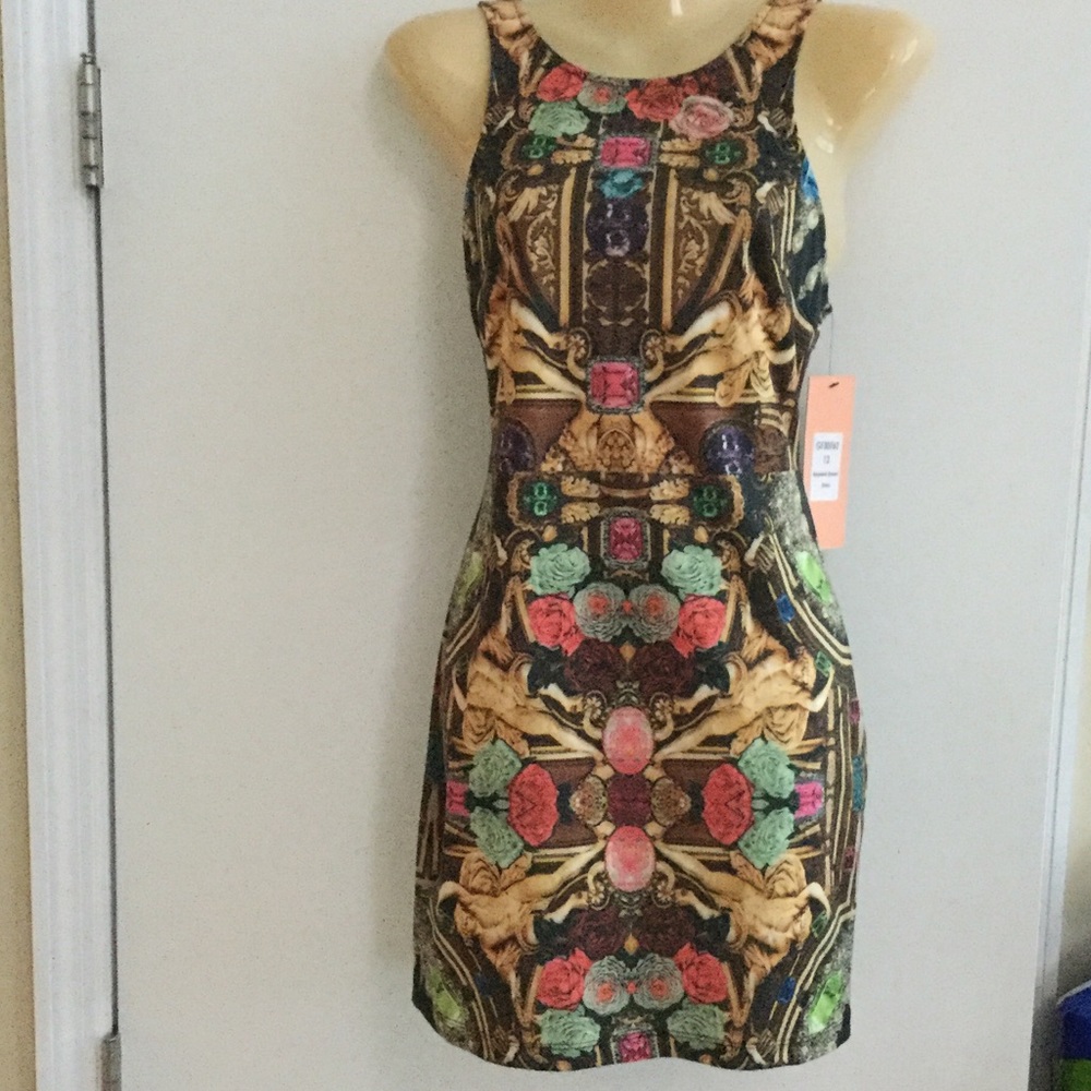 Ginger Fizz Sexy gem print mini dress from ASOS