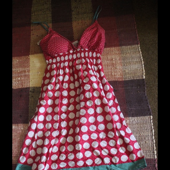 Polka dot summer dress