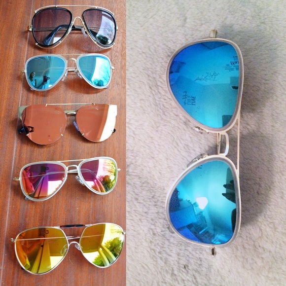 Accessories - Blue aviator Sunglasses 💙😎