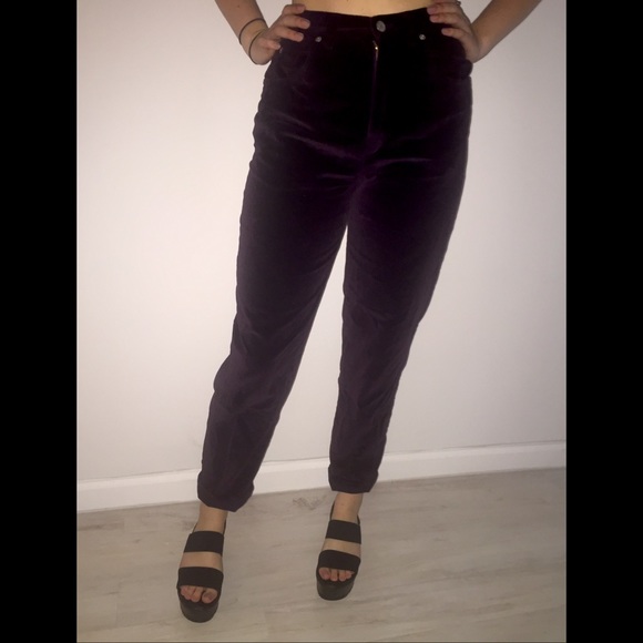 Jones New York Pants - Velvet pants (violet)