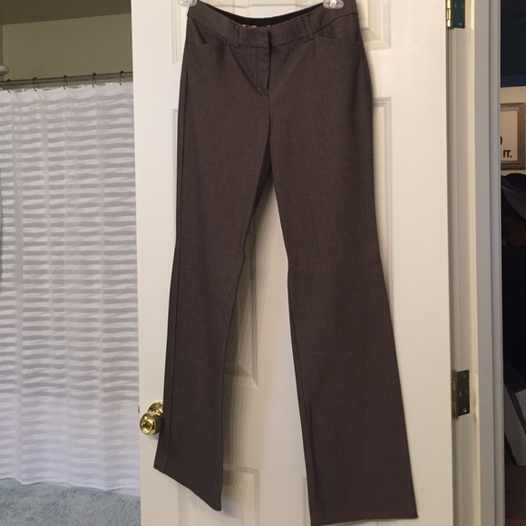 Express dark brown Editor pants