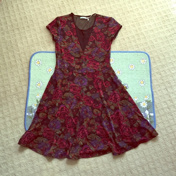 UO KIMCHI BLUE floral dress