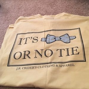 Bow Tie or No Tie Frat T-shirt.