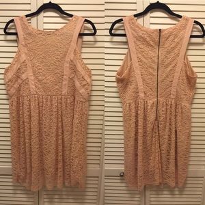 NWOT ❤️Blush Lace Dress❤️