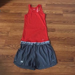 Under Armour Shorts and Tank Top