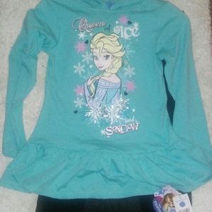 NWT Frozen Girls 2-piece Set