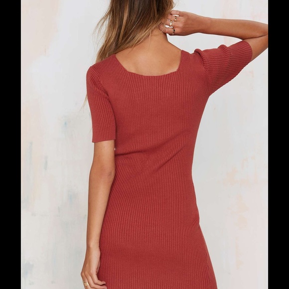 🍾Super SALE🍾 Glamorous Ribbed Sweater Dress - Picture 2 of 4
