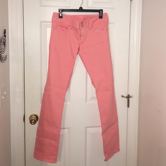 Lilly Pulitzer coral jeans