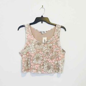 Forever21 Floral Crop Top