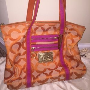Bright Coach Bag