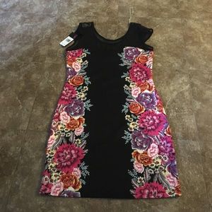 Floral Bodycon Dress Medium