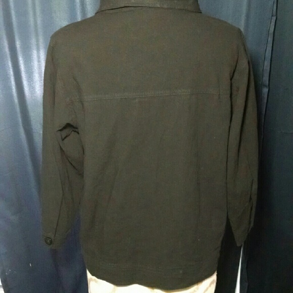 Allyson Whitmore black jacket blazer sport size M - Picture 3 of 4