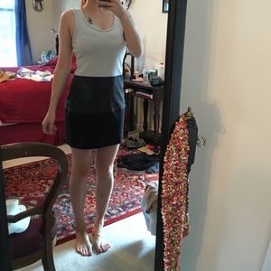 Kate Spade Saturday three tone mini tank dress