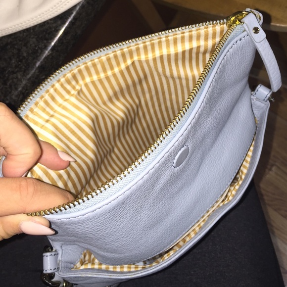 Baby Blue Kate Spade Satchel / cross body - Picture 4 of 4