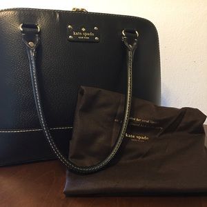 Kate Spade Black Wellesley Rachelle Shoulder Bag