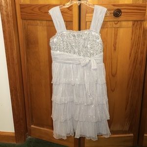 Grey kids dress