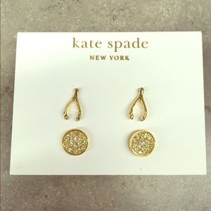 Kate Spade Double Set Earrings