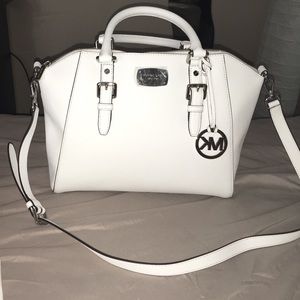 Optic white Michael Kors purse