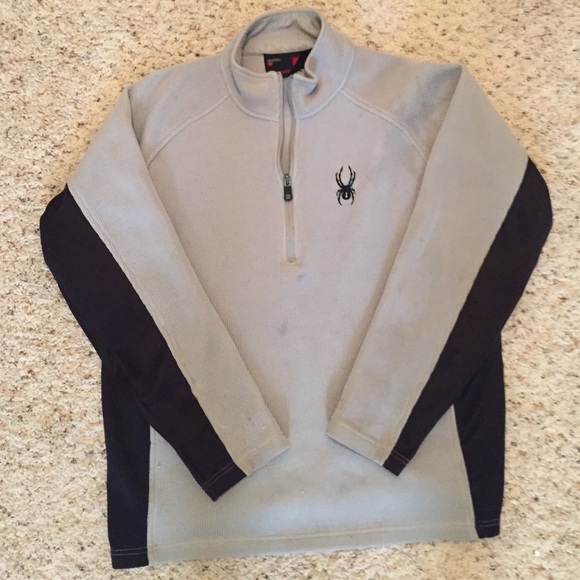 Men's Quarter Zip Spyder Jacket/Sweater