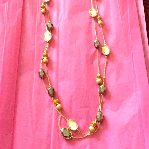 🌟Flash Sale🌟Golden, stones  necklace.