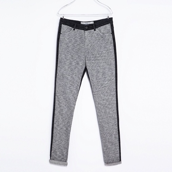 Zara sweats jogger denim back gray jeans - Picture 4 of 4