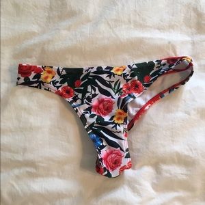 Floral bikini bottoms