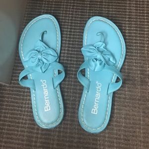 Bernardo Sandals with Flower Top