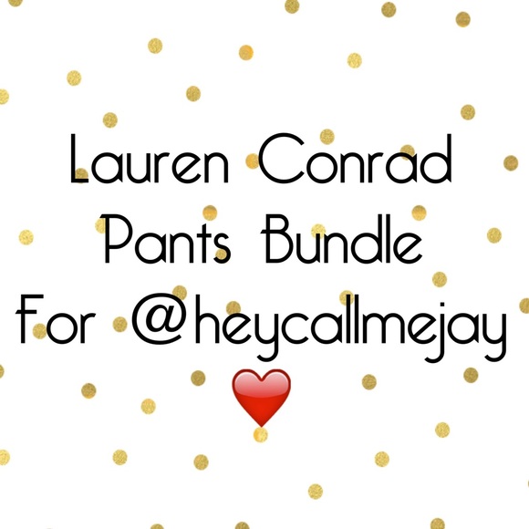 LC pants bundle (reserved)